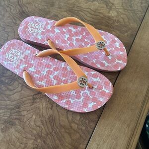 Tory Burch Flip Flops size 8